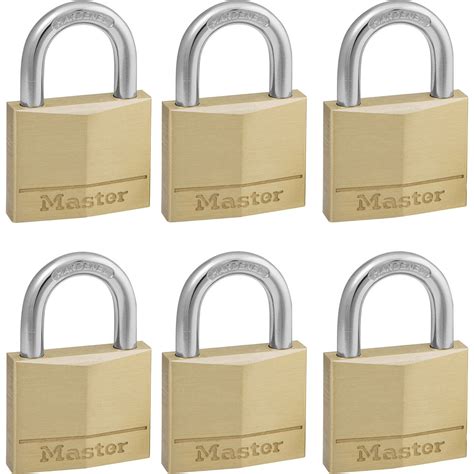 masterlock solid brass padlock pack   keyed alike padlocks