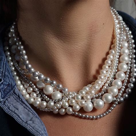 multistrand freshwater pearl necklace victoria