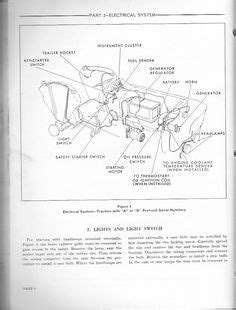 wiring diagram   ford  tractor approx    tractors  mechanic ford