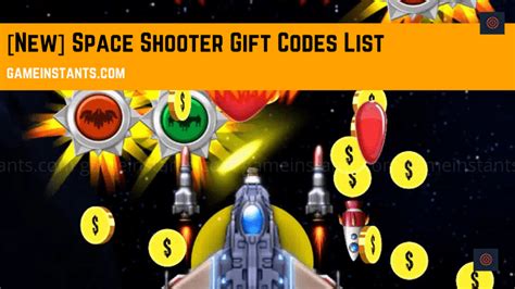 space shooter gift codes october  gameinstants