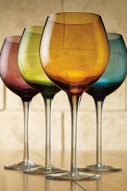 Tuscan Collection 16 Oz Wine Glasses Set Of 4 Wine Glass Wine