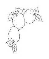 Invernale Frutta Colorare sketch template