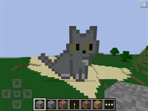 minecraft pixels 101 cat pixel art
