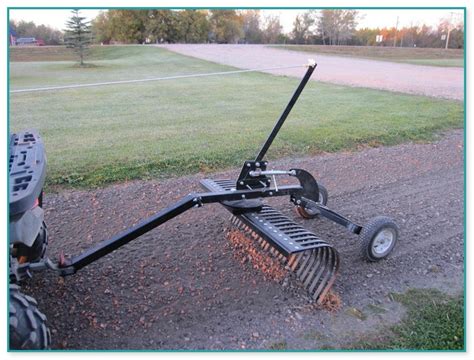 lawn tractor landscape rake home improvement