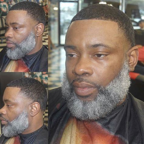 Beard Styles For Black Men With Grey Hair