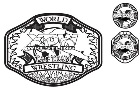 printable wrestling belt template moplaboutique