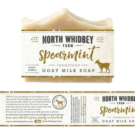 designs create  striking soap label   natural soap company   work   future
