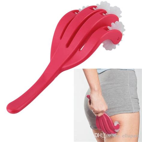 4 fingers buttock up hip roller massager slimming tool