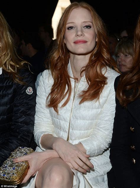 Paris Fashion Week 2013 Jessica Chastain Proves Pale Is