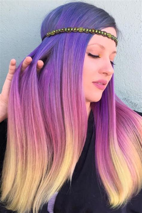fabulous purple and blue hair styles hair color