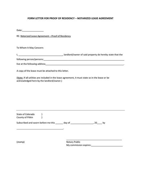 notarized child support agreement template letter template word