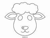 Mask Lamb Printable Sheep Masks Template Face Color Kids Para Mascara Templates Animales Crafts Antifaz Maskspot Animal Craft Coloring Manualidades sketch template