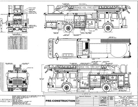 fire truck compartmemt diagram