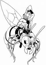 Ant Man Coloring Fun Kids Pages sketch template