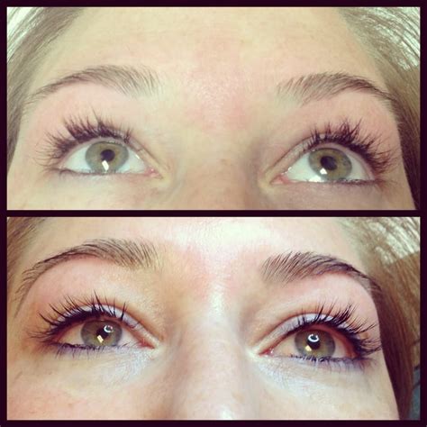 eyebrow  eyelash tinting darker lashes