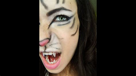 Tiger Halloween Makeup Tutorial Feat Sigma Bare Palette Youtube