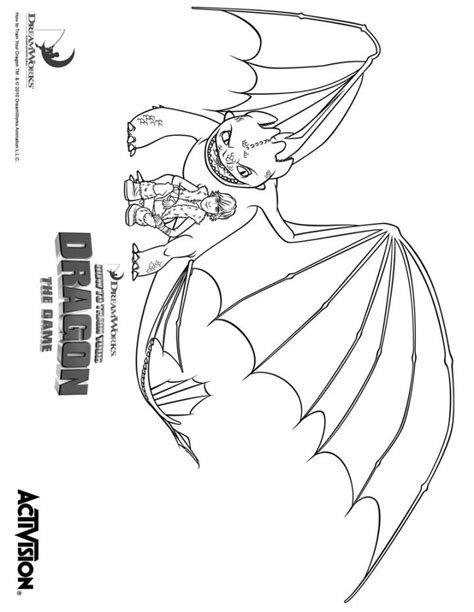 dreamworks dragon coloring pagesecoloringpage printable