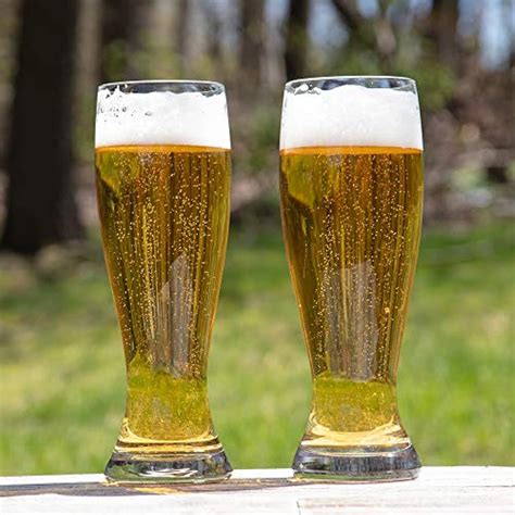 Oversized Extra Large Giant Beer Glass 2 Pack 53oz Per Each Holds Up