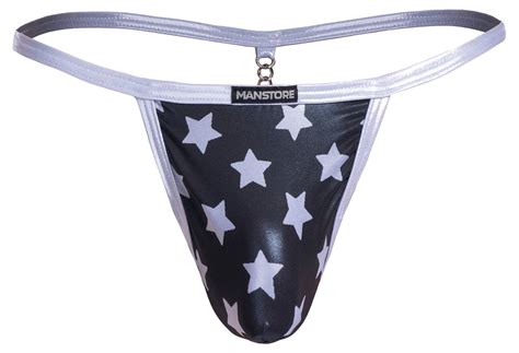 manstore m2057 nightclub catena string mens thong underwear brief shiny
