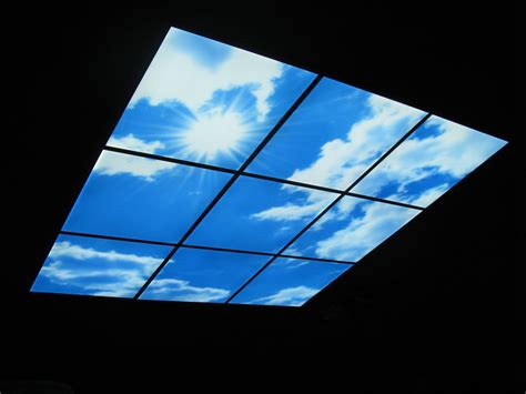 led sky panel ceiling architectural lighting feature ultra beam lighting