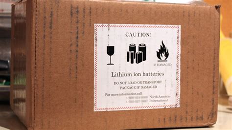 warning label lithium ion batteries  explode