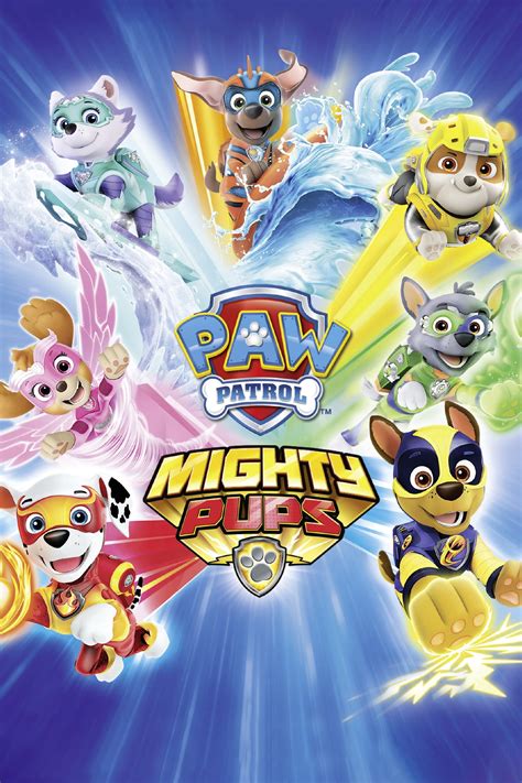 paw patrol mighty pups  posters