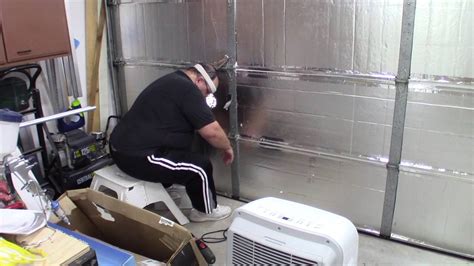 garage air conditioner install   youtube
