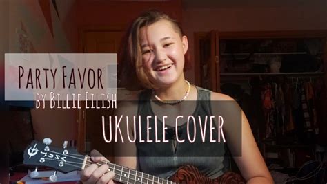 party favor  billie eilish ukulele cover youtube