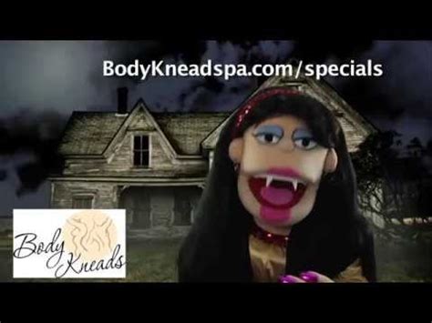 spooktacular savings  body kneads day spa  handed massage