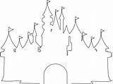 Disney Castle Silhouettes Outline Silhouette Vector Drawing Svg sketch template