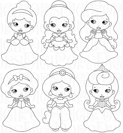 disney baby princess coloring pages    print