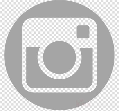 Download Instagram Logo Png Grey Clipart Logo Grey