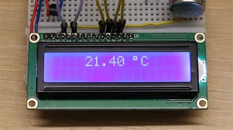 arduino experiments digital thermometer youtube