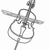Instrumentos Violoncelo Corda Instrumento Tudodesenhos sketch template