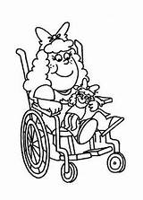 Kids Disabilities Coloring Pages Fun Disability Met Kleurplaatjes sketch template