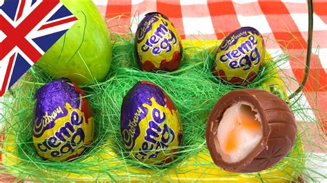 🐣original cadbury creme egg recipe🐣great for easter in english youtube
