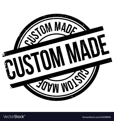 custom  stamp royalty  vector image vectorstock