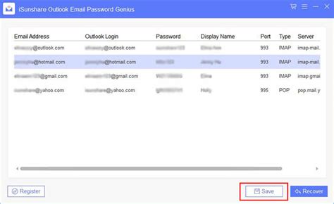 how to recover your forgotten email account password from outlook