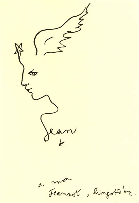 Jean Cocteau I Love Paris En 2019 Jean Cocteau