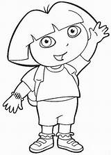 Coloring Pages Dora Sheets Print Printable Year Olds Explorer sketch template