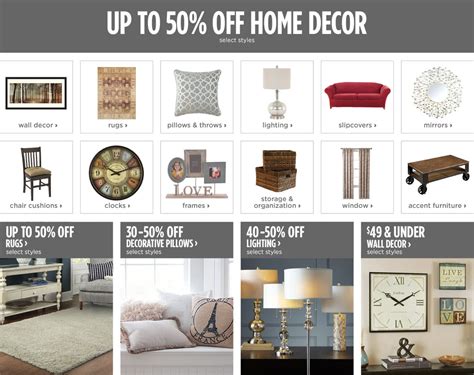 home decor stores jcpenney