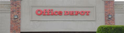 office depot sign editorial stock image image  building