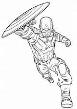 Ausmalbilder Superhelden Malvorlagen Capitan Supereroi Ausdrucken Morales sketch template