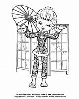 Coloring Asian Pages Flair Kids Designlooter Comments Printable Drawings 796px 39kb sketch template
