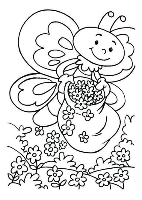 happy spring coloring sheets spring coloring pages spring