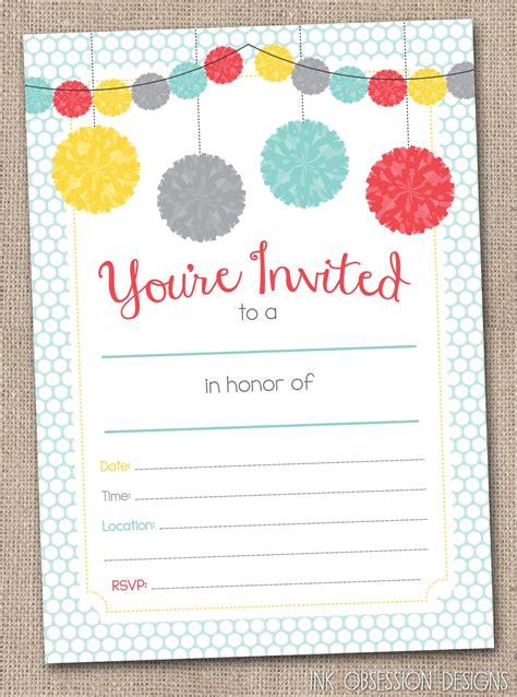 fill   blank party invitations png  invitation template