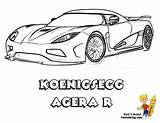 Koenigsegg Supercar Agera Striking sketch template