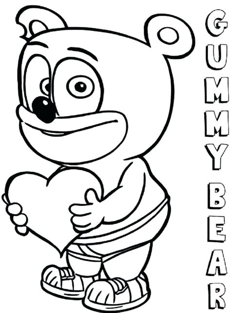 gummy bear drawing    clipartmag