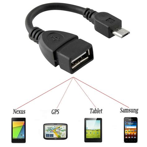 pro otg power cable works  samsung galaxy trend   power connect   compatible usb