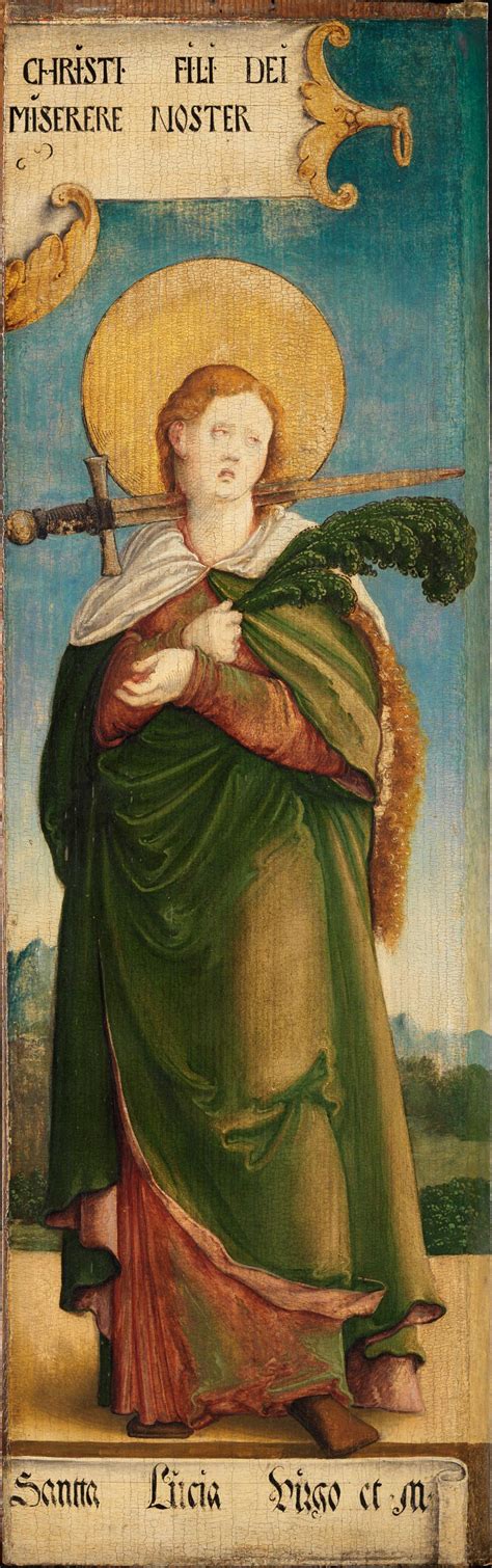 die heilige lucia meister von messkirch  staatliche kunsthalle karlsruhe